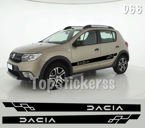 Adesivi dacia sandero strisce - adesivi,