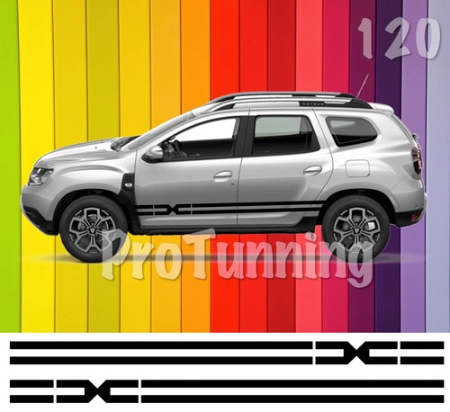Dacia duster striscie adesive - duster,